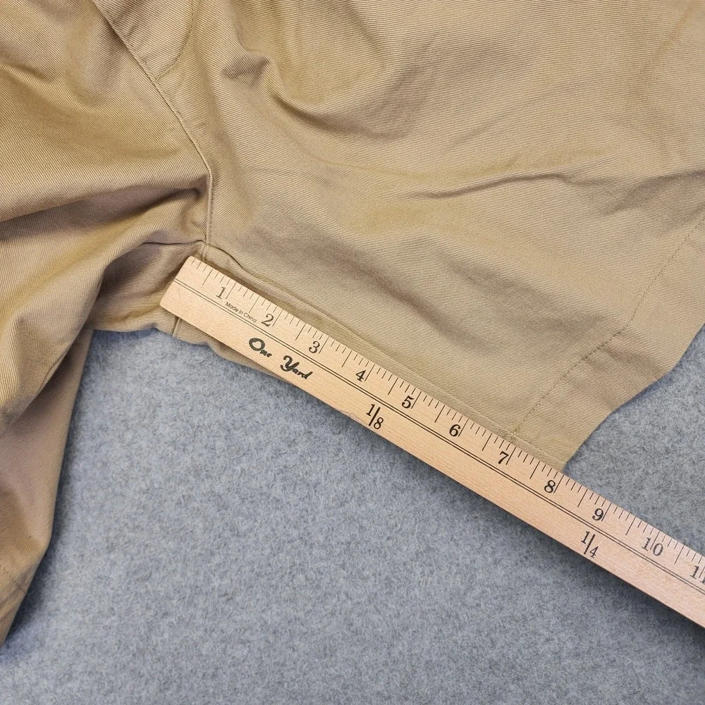 Vintage Polo Golf Ralph Lauren Men's 42 Chino Shorts Beige Pleated Classic Golf